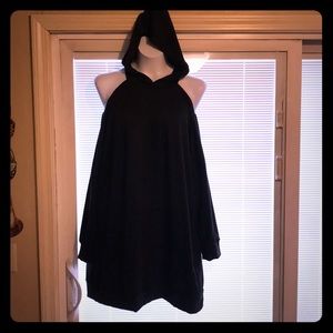 Charlotte Russe cold shoulder sweatshirt dress
